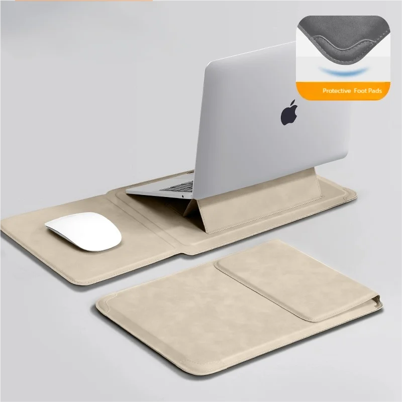 Pokrowiec na laptopa 13 14 15 15.6 16 cali z podstawką – etui do MacBooka, HP, Dell, Huawei