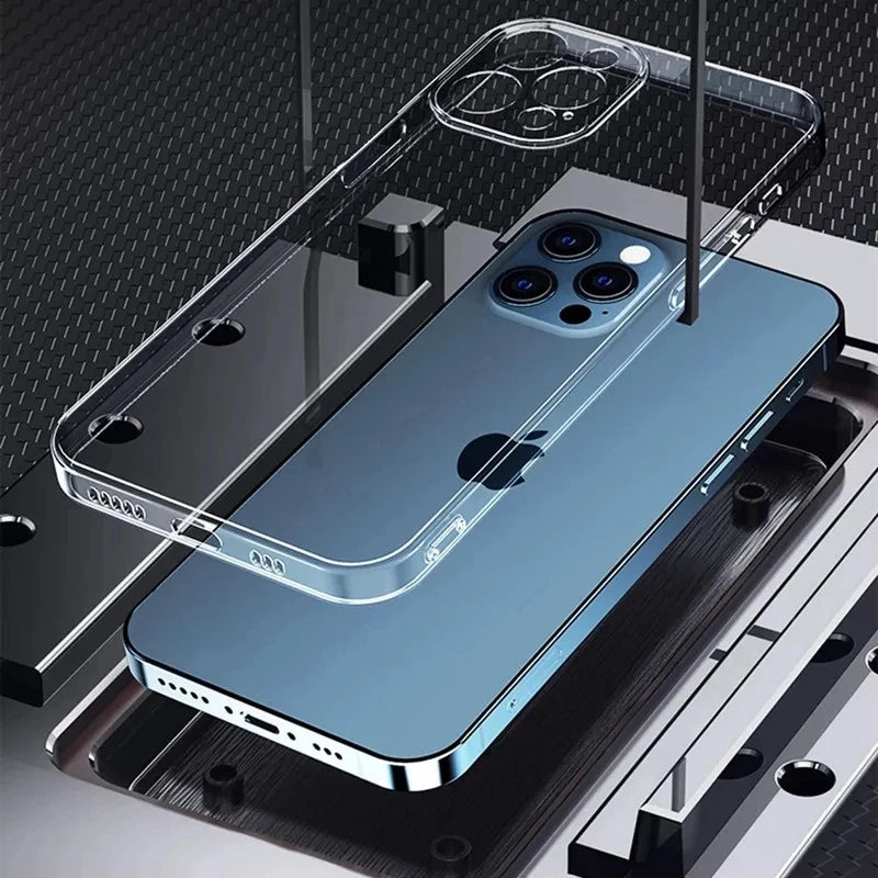 Przezroczyste etui silikonowe TPU do iPhone – ochrona bez kompromisów