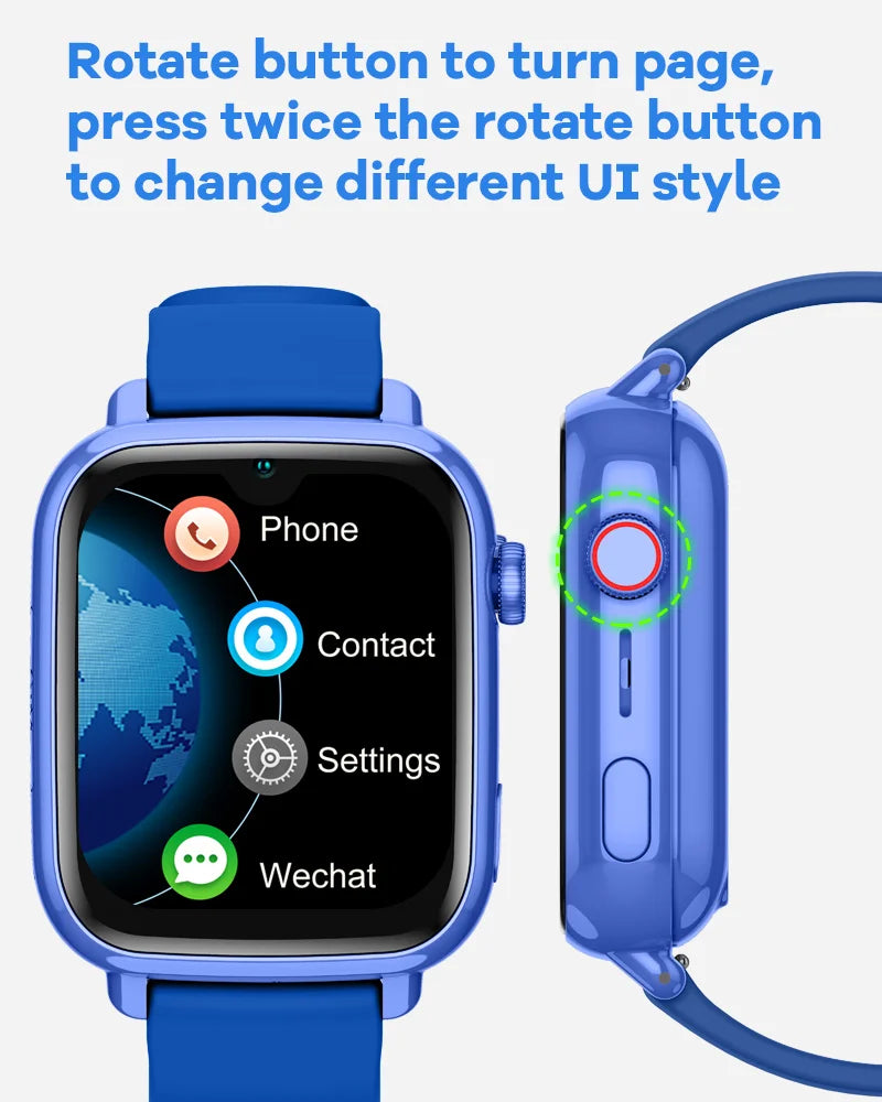 Smartwatch dla dzieci 4G GPS WiFi wideorozmowy SOS KGG