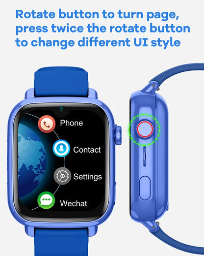 Smartwatch dla dzieci 4G GPS WiFi wideorozmowy SOS KGG