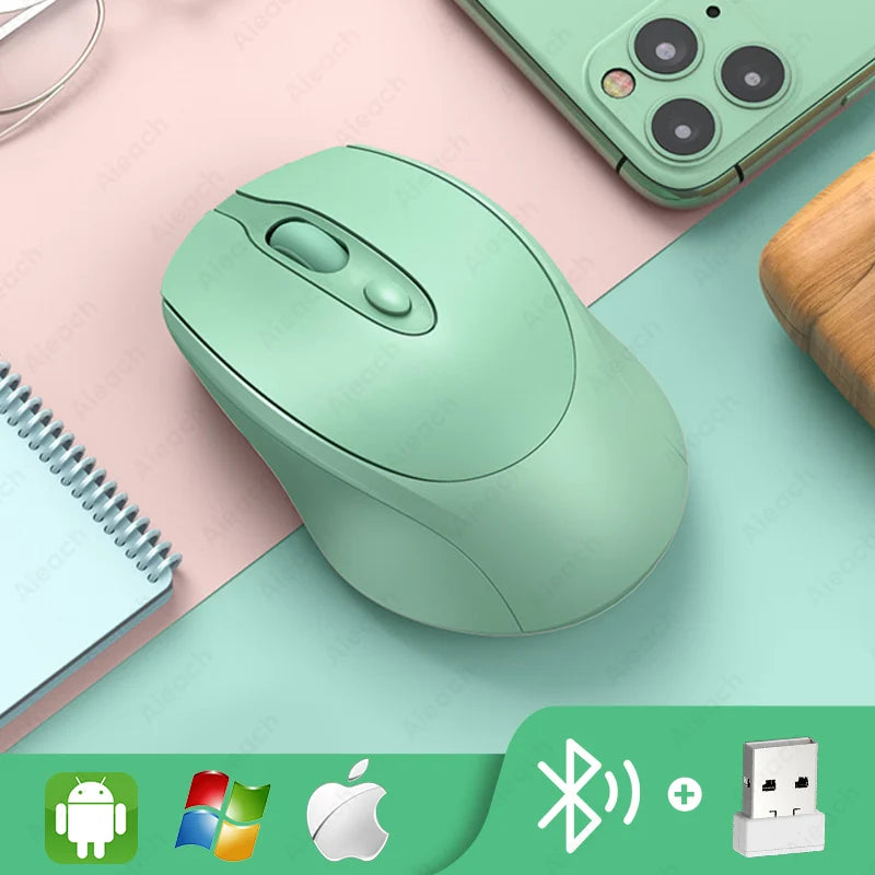 Mysz bezprzewodowa kompaktowa Bluetooth 1600DPI cicha