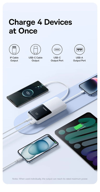Powerbank 20000mAh PD 22.5W szybkie ładowanie