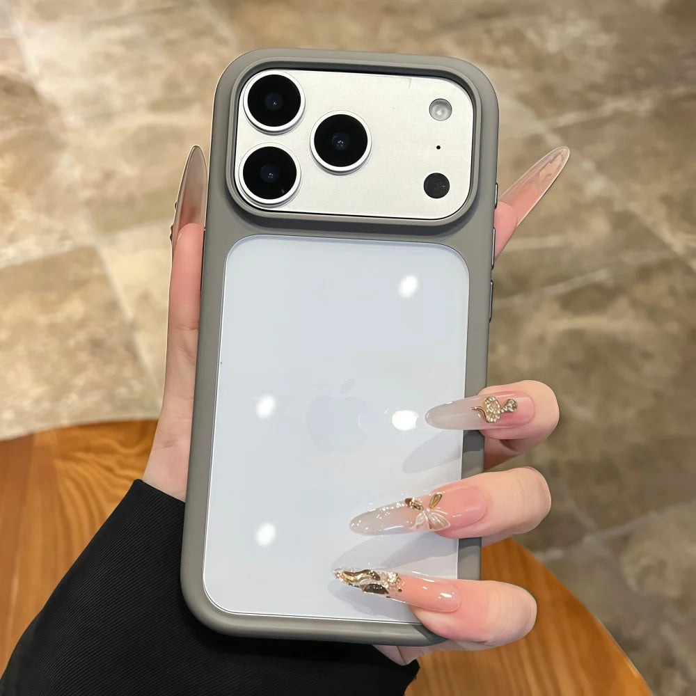 Etui do iPhone 17 Pro Max / 17 Pro / 17 Air – przezroczyste, wzmocnione, z ochroną aparatu
