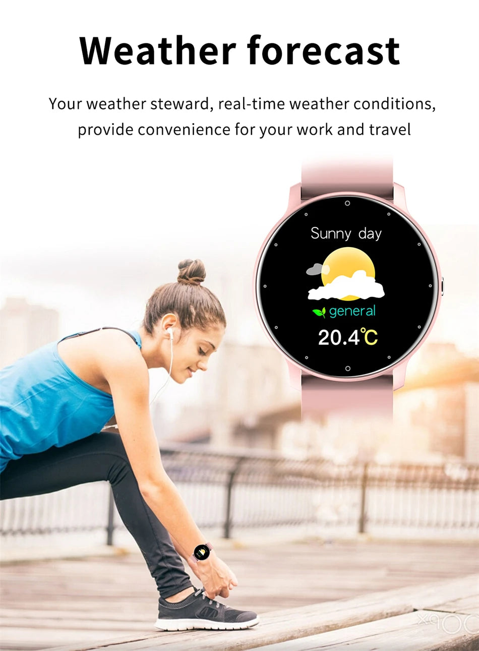 Smartwatch LIGE – Rozmowy Bluetooth, Puls, Tlen we Krwi, Tryby Sportowe
