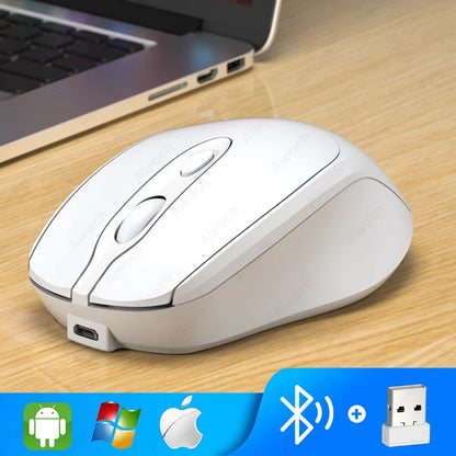 Mysz bezprzewodowa kompaktowa Bluetooth 1600DPI cicha