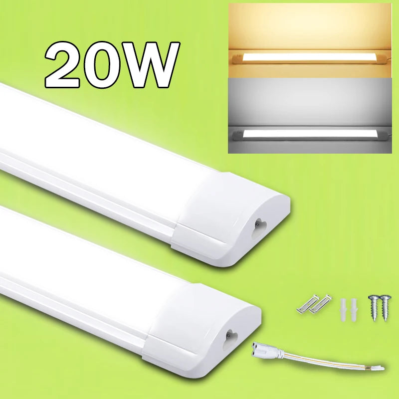 Lampka LED pod szafkę kuchenną 5W 10W 20W – zimna/ciepła biel 220V