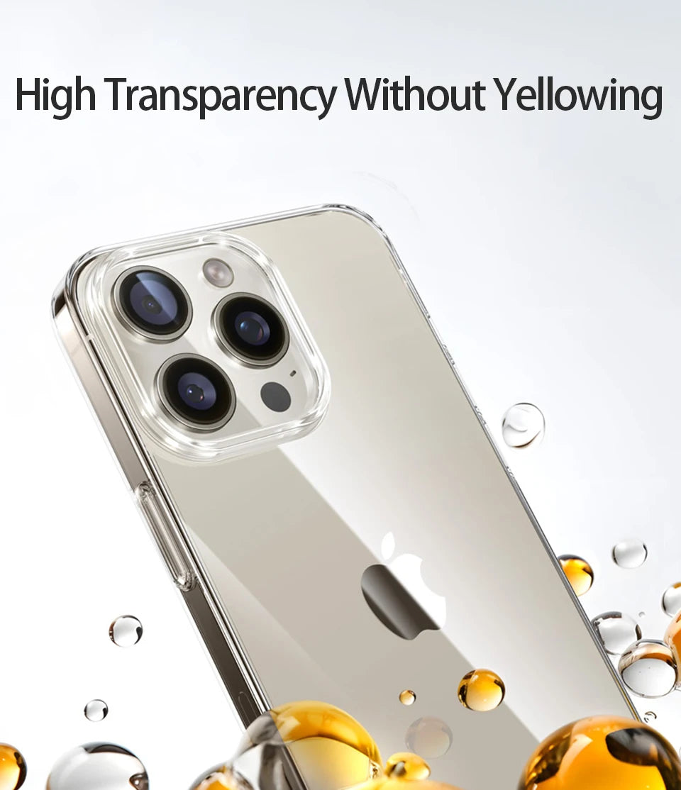 Przezroczyste etui silikonowe iPhone 16 15 14 13 12 11 Pro Max XR XS