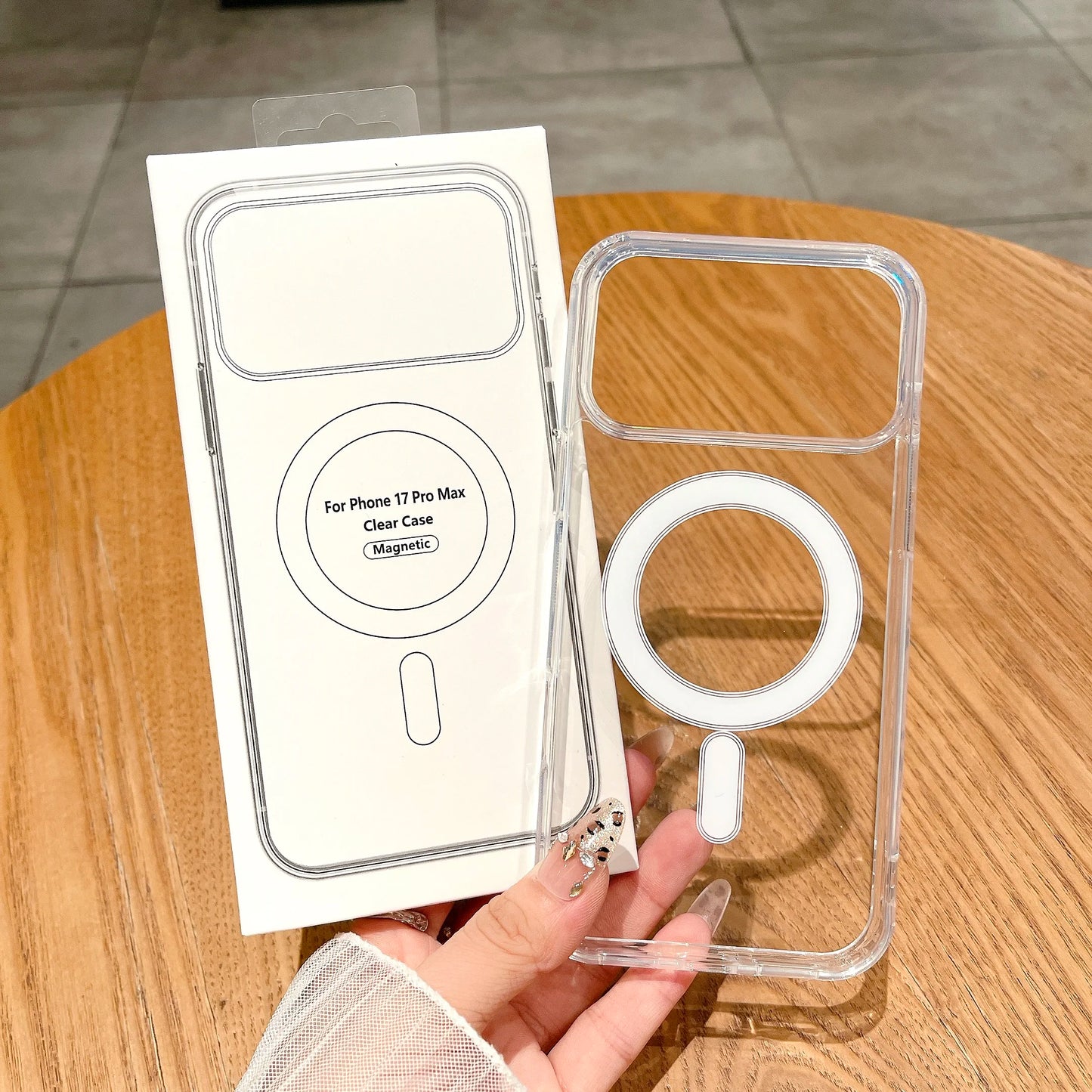 Przezroczyste etui MagSafe do iPhone 17 / Air / 16 / 15 / 14 / 13 / 12 / 11 Pro Max Plus Mini – magnetyczne, bezprzewodowe ładowanie