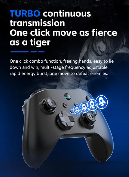 Kontroler G6 Bezprzewodowy do Gier Mobilnych z Hall Trigger i Hall Joystick | Switch / PC / Android / iOS