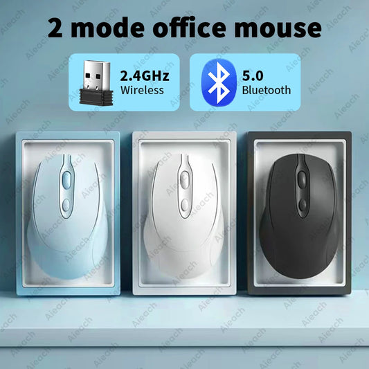 Mysz bezprzewodowa kompaktowa Bluetooth 1600DPI cicha