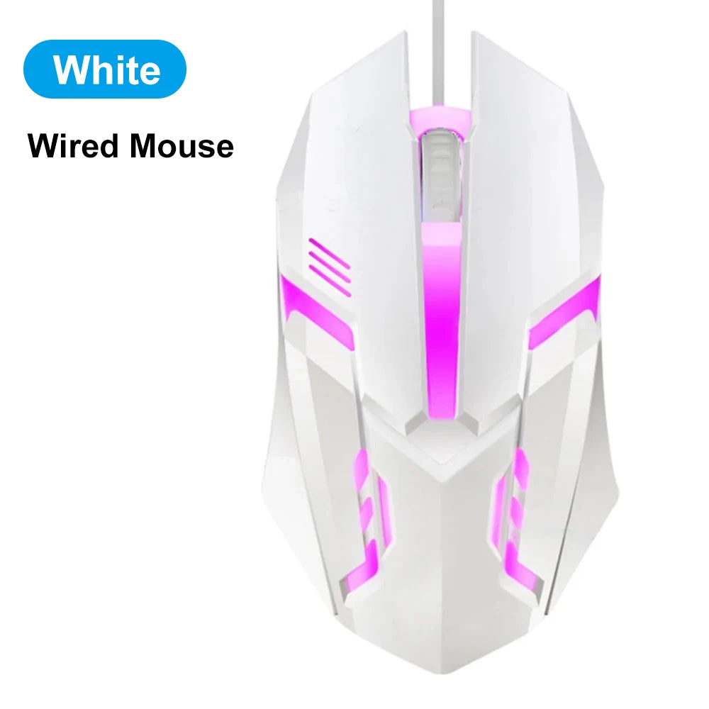 Mysz Bezprzewodowa Gaming Dual-Mode Bluetooth 5.2 + 2.4G RGB 6 Przycisków DPI 800/1200/1600 USB-C