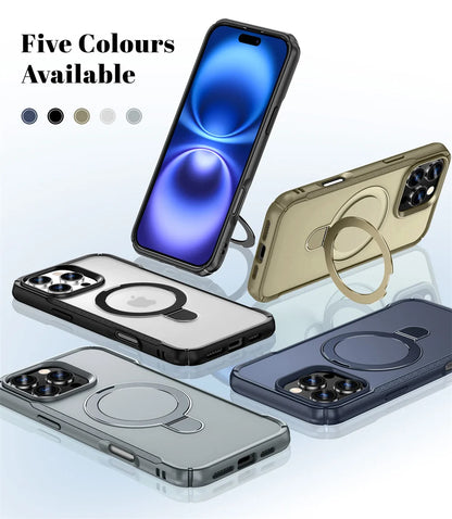 Etui do iPhone z podstawką MagSafe – magnetyczne, składane, ochrona 360°