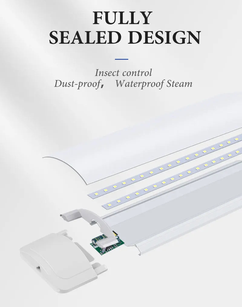 Lampka LED pod szafkę kuchenną 5W 10W 20W – zimna/ciepła biel 220V