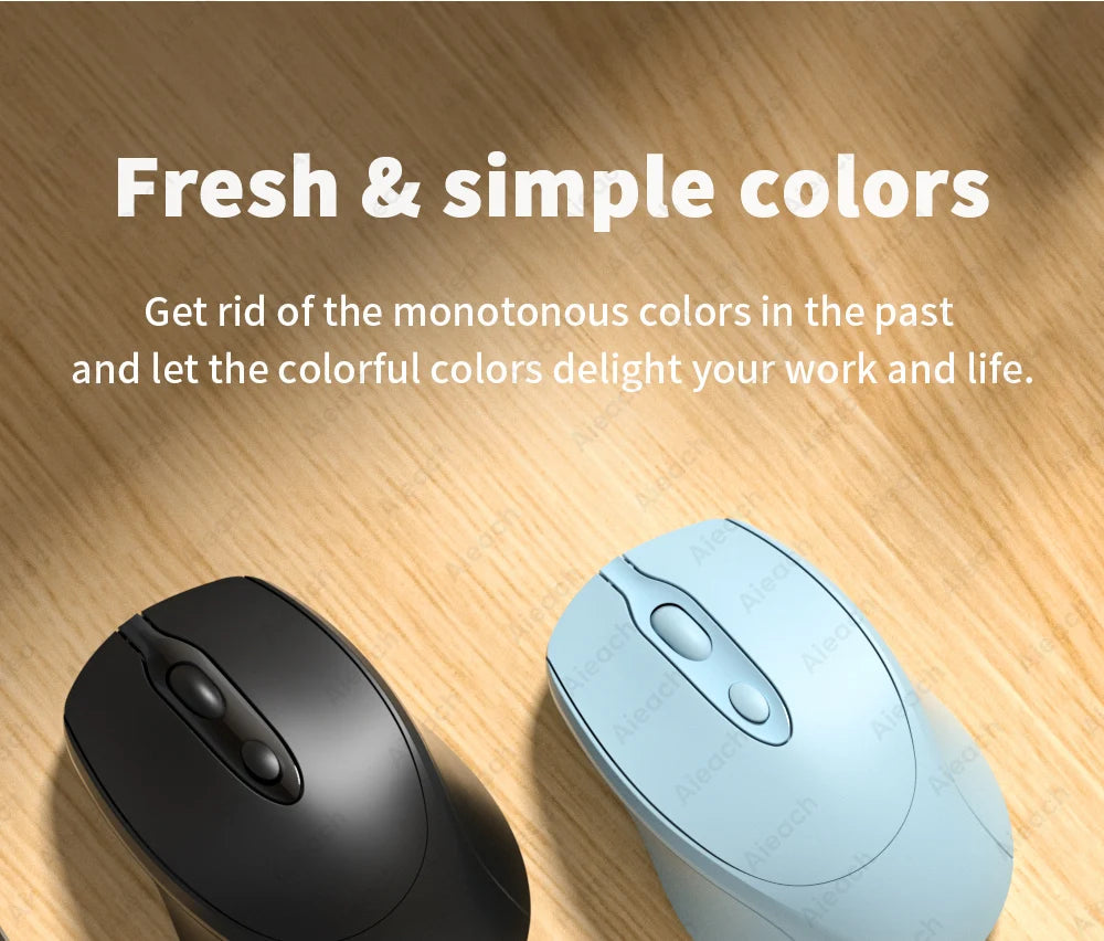 Mysz bezprzewodowa kompaktowa Bluetooth 1600DPI cicha