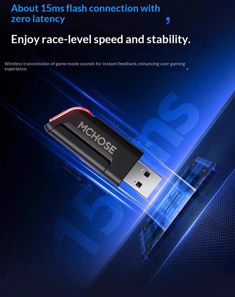 Słuchawki bezprzewodowe MCHOSE V9 Pro Bluetooth 3w1