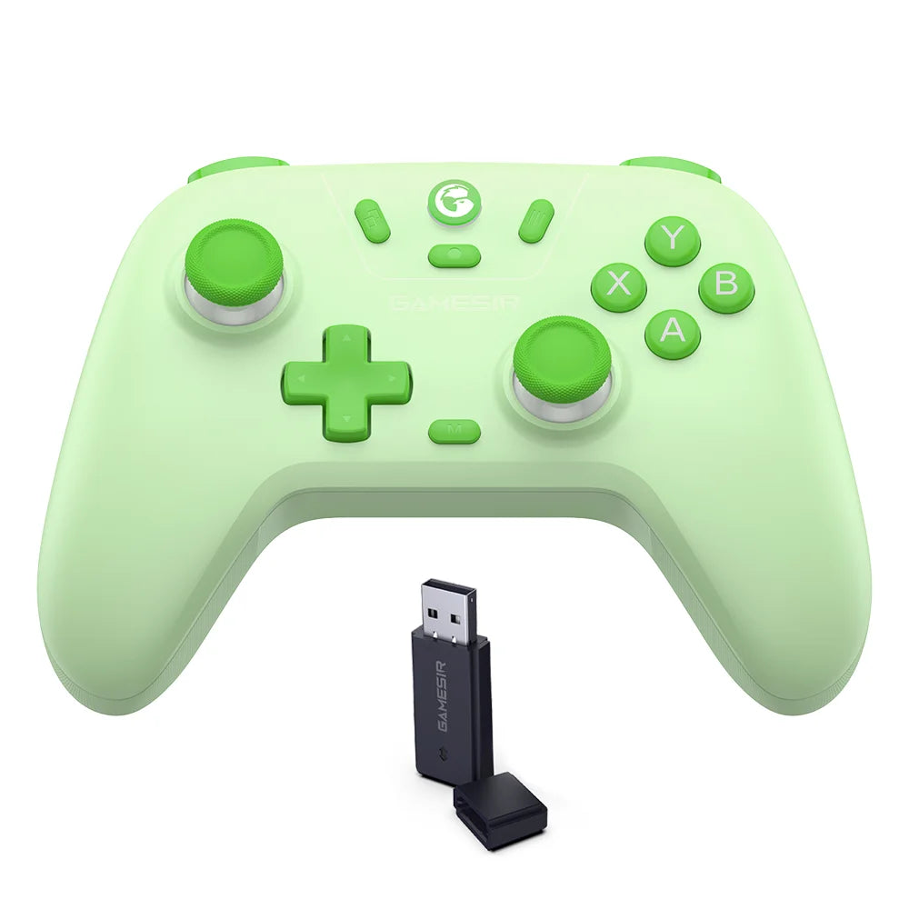 GameSir Nova Lite Bezprzewodowy Gamepad | Bluetooth, Dongle, USB-C | Switch, Android, iOS, PC