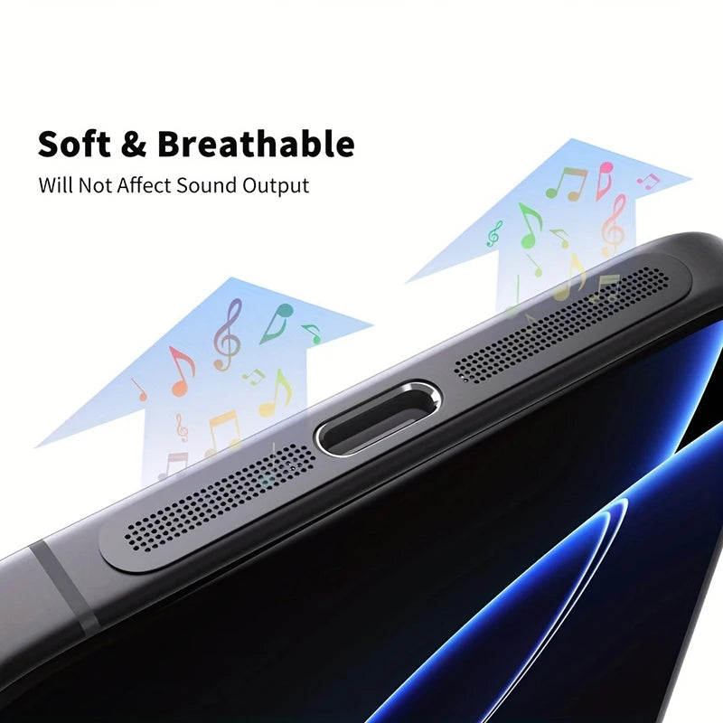 Siateczka przeciwkurzowa do iPhone 12 13 14 15 16 Pro – metalowa ochrona głośnika słuchawkowego (5 szt.)