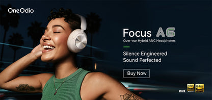 Słuchawki Bluetooth OneOdio Fusion A70 — Hi-Res Audio, 72H, Studio & DJ