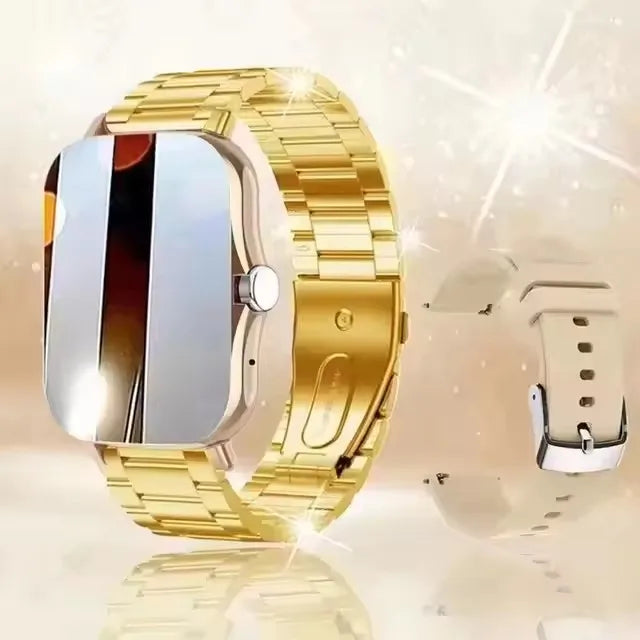 Smartwatch z rozmowami Bluetooth, monitorem zdrowia i GPS – ekran 2,01"