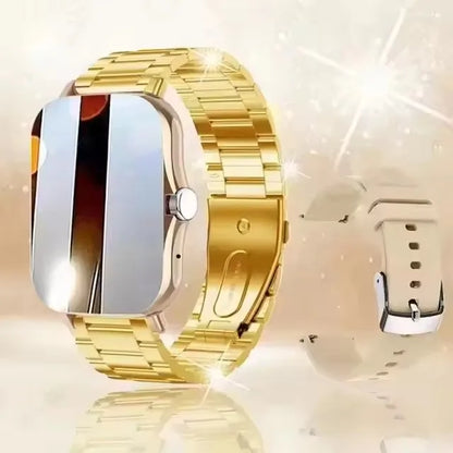 Smartwatch z rozmowami Bluetooth, monitorem zdrowia i GPS – ekran 2,01"