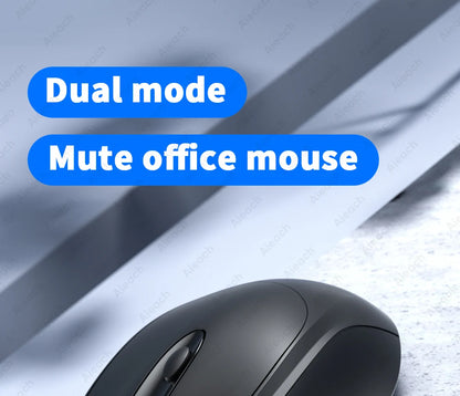 Mysz bezprzewodowa kompaktowa Bluetooth 1600DPI cicha