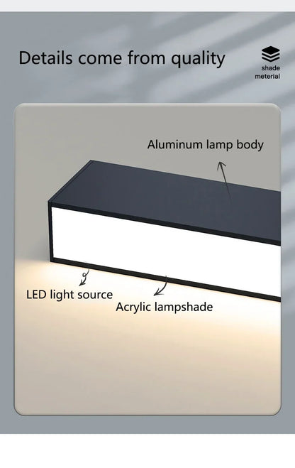 Nowoczesna Lampa Sufitowa LED Nordic – Salon, Kuchnia, Sypialnia, Biuro
