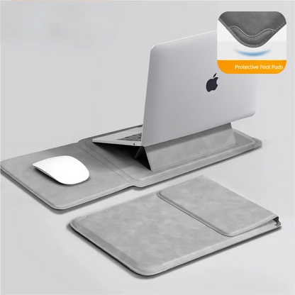 Pokrowiec na laptopa 13 14 15 15.6 16 cali z podstawką – etui do MacBooka, HP, Dell, Huawei