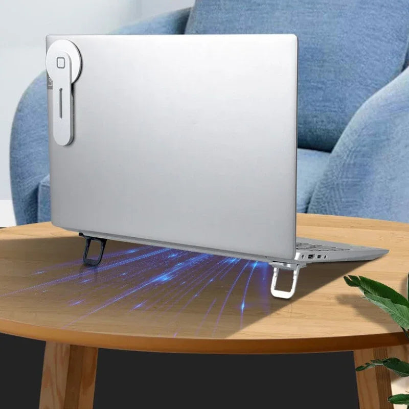 Składana Podstawka pod Laptopa 2szt – Niewidzialna, Samoprzylepna, 2 Kąty Nachylenia