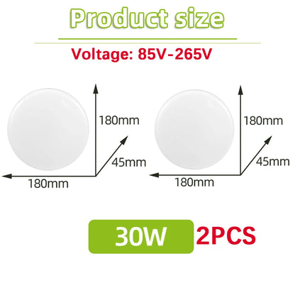 Lampa sufitowa LED 15W-50W nowoczesna do salonu sypialni kuchni