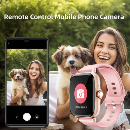 Smartwatch DESERTCAT 1.83'' – Rozmowy, Powiadomienia, Monitor Snu i Sportu