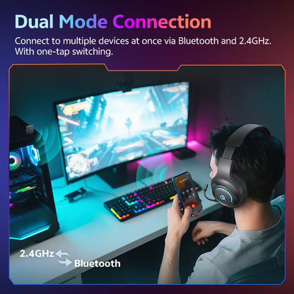 Słuchawki Bluetooth QCY Heroad V200 - 50mm Driver