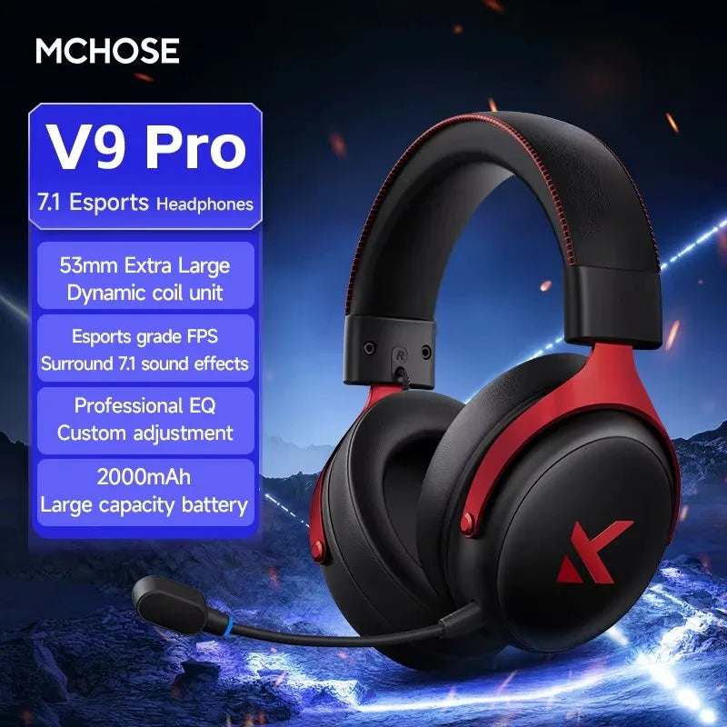 Słuchawki bezprzewodowe MCHOSE V9 Pro Bluetooth 3w1