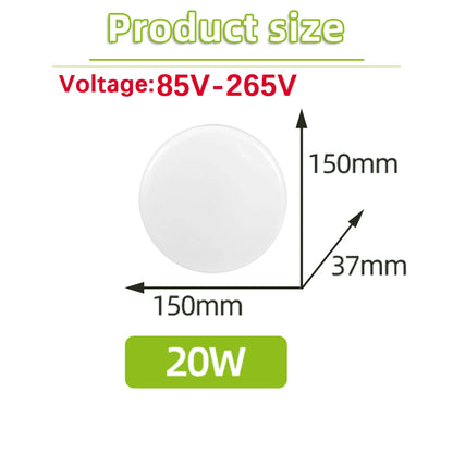 Lampa sufitowa LED 15W-50W nowoczesna do salonu sypialni kuchni