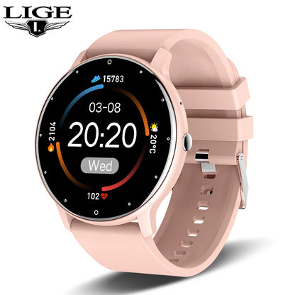 Smartwatch LIGE – Rozmowy Bluetooth, Puls, Tlen we Krwi, Tryby Sportowe