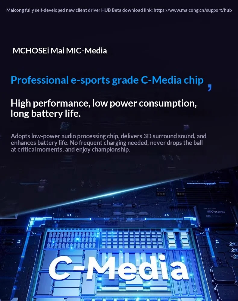Słuchawki bezprzewodowe MCHOSE V9 Pro Bluetooth 3w1