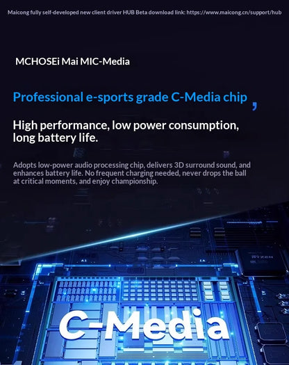 Słuchawki bezprzewodowe MCHOSE V9 Pro Bluetooth 3w1