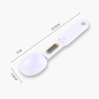 Elektroniczna łyżka z wagą kuchenną 500g / 0,1g – LCD, pomiar mąki, kawy, mleka