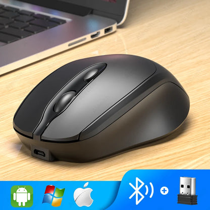 Mysz bezprzewodowa kompaktowa Bluetooth 1600DPI cicha