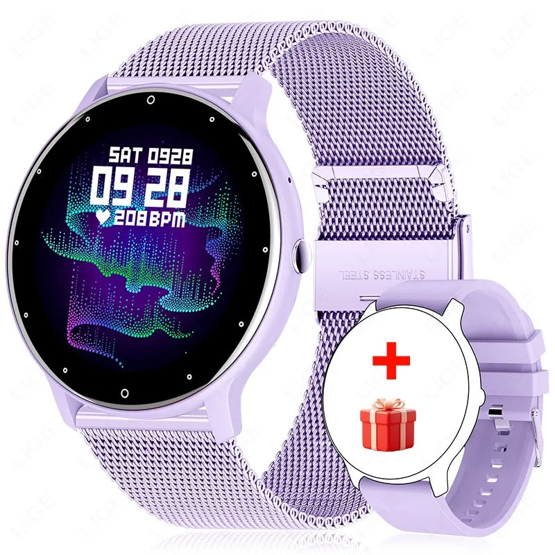 Smartwatch LIGE – Rozmowy Bluetooth, Puls, Tlen we Krwi, Tryby Sportowe