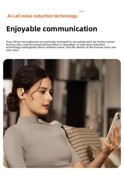 Shokz OpenFit 2+ słuchawki open-ear z Dolby Audio