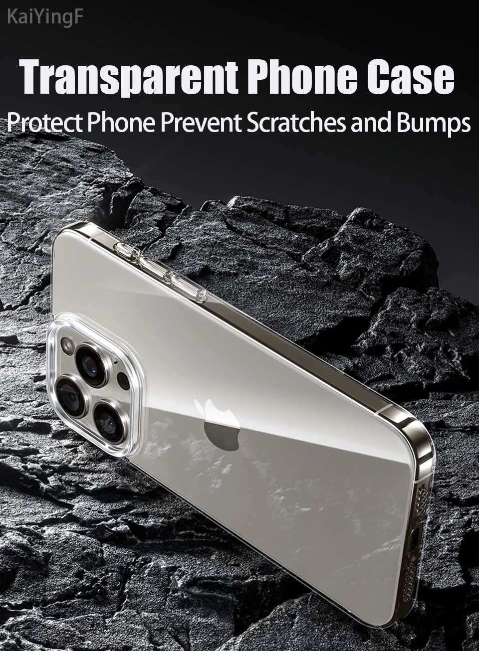 Przezroczyste etui silikonowe iPhone 16 15 14 13 12 11 Pro Max XR XS