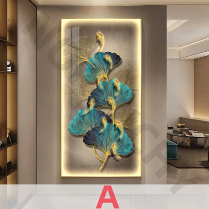 Kinkiet LED Ceramiczny Ginkgo – Nowoczesna Lampa Ścienna do Salonu, Sypialni i Jadalni