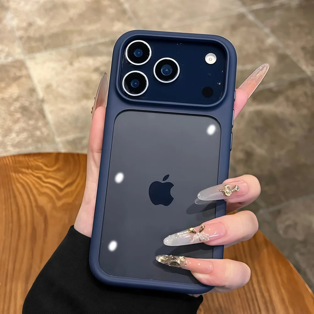 Etui do iPhone 17 Pro Max / 17 Pro / 17 Air – przezroczyste, wzmocnione, z ochroną aparatu