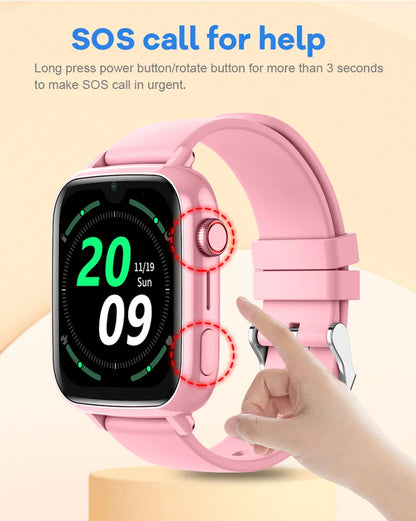 Smartwatch dla dzieci 4G GPS WiFi wideorozmowy SOS KGG