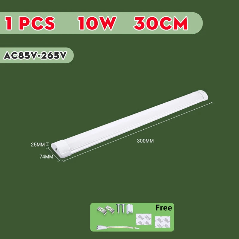 Lampka LED pod szafkę kuchenną 5W 10W 20W – zimna/ciepła biel 220V