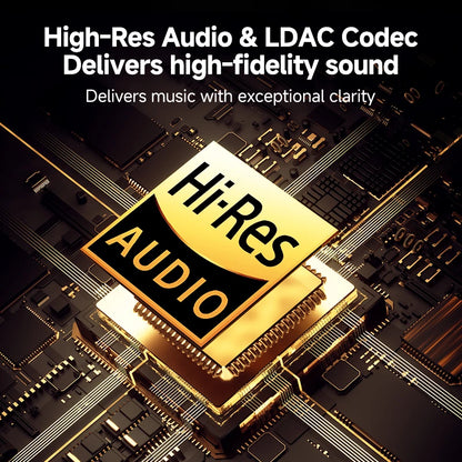 Słuchawki ANC QCY H3 Pro — LDAC, Hi-Res, -50dB, Dźwięk Przestrzenny