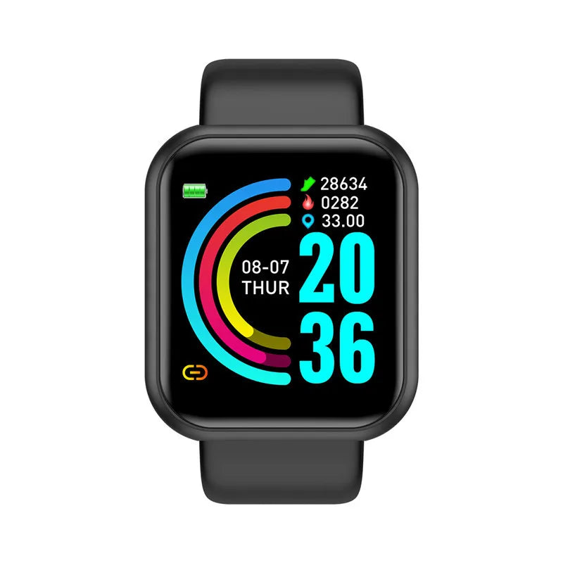 Smartwatch Damski Męski CHAOGENB Y68 – Monitorowanie Snu, Tętna i Aktywności
