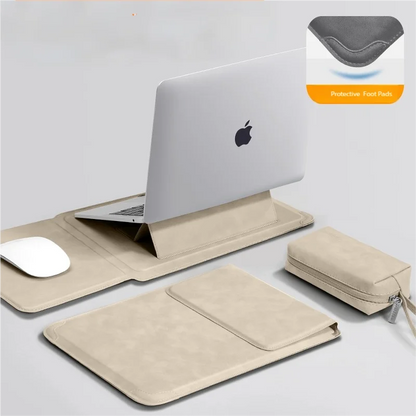 Pokrowiec na laptopa 13 14 15 15.6 16 cali z podstawką – etui do MacBooka, HP, Dell, Huawei