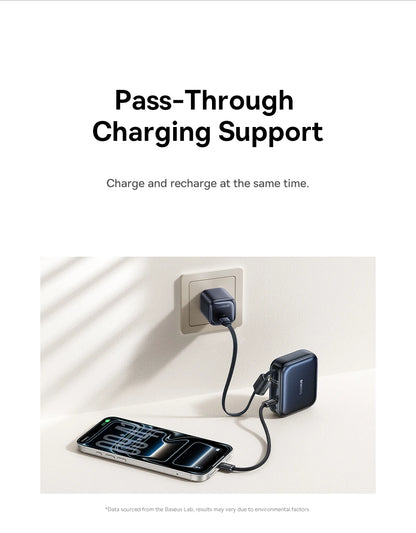 Baseus 45W Power Bank 10000mAh USB-C - Szybkie ładowanie