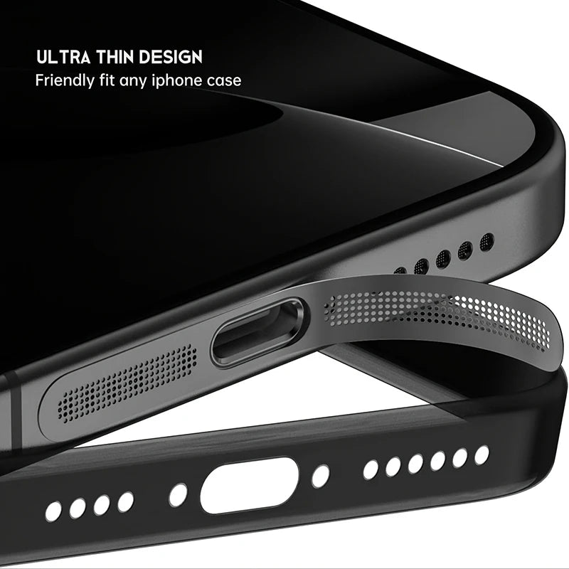 Siateczka przeciwkurzowa do iPhone 12 13 14 15 16 Pro – metalowa ochrona głośnika słuchawkowego (5 szt.)
